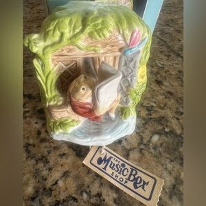 Beatrix Potter Music Box‎ Vintage Mr. Jeremy Fisher Frog